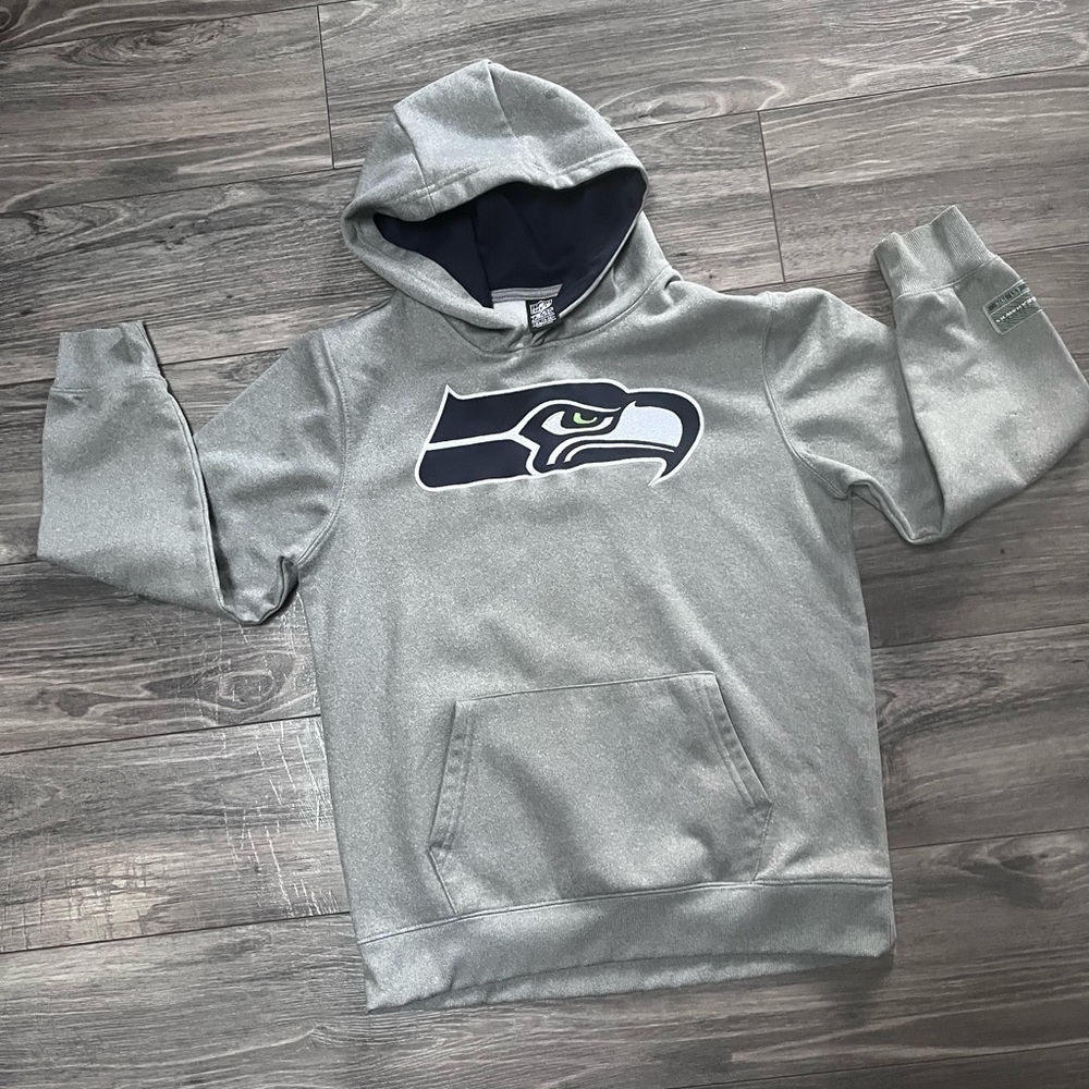 Seattle Seahawks youth NFL Apparel 18-20 Unisex‎ Hooded Sweatshirt